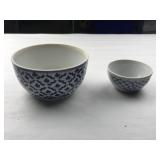 Set of 2 Ceramic Bowls