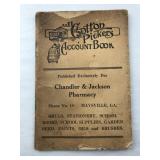 Cotton PIckers Account Book Maysville, GA