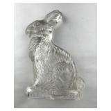 Glass Rabbit Statue