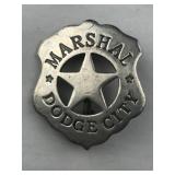 Dodge City Marshal Badge