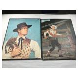 Roy Rodgers Frame-Tray Inlay Puzzle