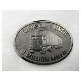 Transcon Lines "2 Million Miler" Belt Buckle