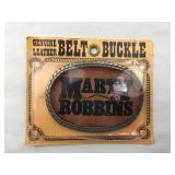 NIP Mary Robbins Belt Buckle Genuine Leather