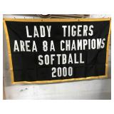 Set of 2 Commerce High School Champ Banners