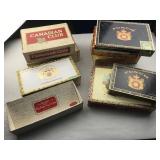 Set of 9 Cigar Boxes
