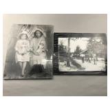2 Black & White Early Photos