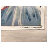 Old Gold Favorite of the Fair Cigarettes Sign