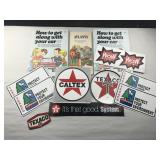 Set of Texaco Memorabilia