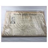 New York Herald Tribune Newspaper July 1930