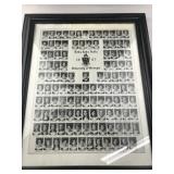 Framed UGA Delta Delta Delta Class of 1967