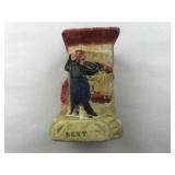 1930s Vintage Hand Painted Outhouse Figurine