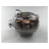 Transparent Piggy Bank