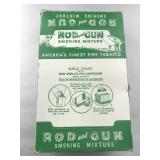 Vintage Road and Gun Tobacco Display Box