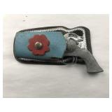 Vintage Toy Revolver and Holster