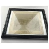 Framed Picture of McCoy Home 1896