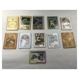 Set of 11 Baseball Trading Cards