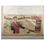 Kraft Vintage Fudgies Advertisment