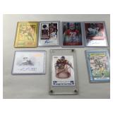 Set of 7 Football Cards