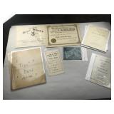 Set of Vintage Georgia Educational Certificates