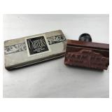 Corn Meal Hand Stamp w/ Carter