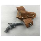 Miniature Toy Holster & Pistol