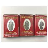Set of 3 Prince Albert Tobacco Tins