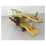 Yellow Metal Biplane