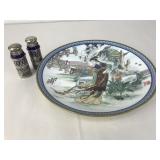 Japanese Plate and S&P Shakers