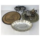 Platters, Mugs, Bowl, Cream & Sugar etc