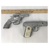 2 Toy Cap Guns Mountie & Stevens Repeater