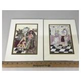 2 LInda Denison Art Pieces