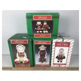 4 House of Lloyd Bears in Box