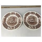 2 Friendship of Salem Plates