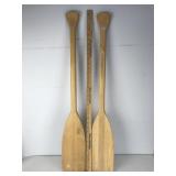 2 Wooden Oars