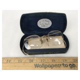 Antique Glasses Marked 10-12 GF Gold Filled