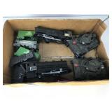 Box Lot Plastic Trains and Tanks