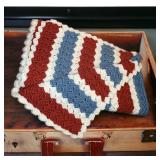 Handmade Crochet Afghan - Baby Blanket