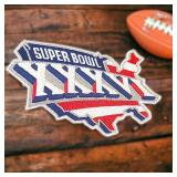 2002 NFL Super Bowl XXXVI 36 Logo Patch