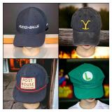 Lot of 4 Snapback Hat/Cap