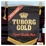 Vintage Beer Banner - Tuborg Gold