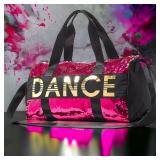 Justice Girl Dance Sequin Duffle Bag
