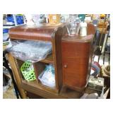 wooden shelf/cabinet NO CONTENTS