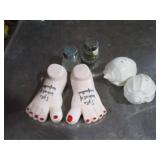 salt and pepper shakers .