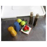 salt and pepper shakers .