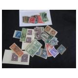 Stamp lot.