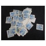 Stamp lot.