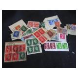 Stamp lot.
