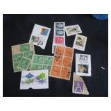 Stamp lot.