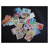 Stamp lot.