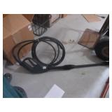 Power washer hose and gun